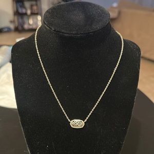 Kendra Scott silver necklace